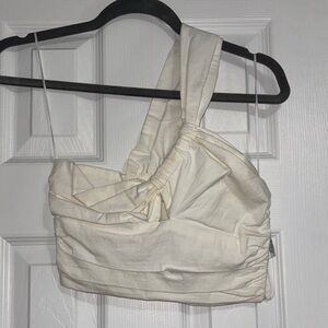 Elegant Cream Women's Top